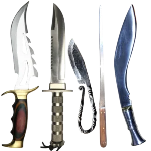 vadászkések, taktikai kések, egyedi kések, speciális kések szolgáltatáskép