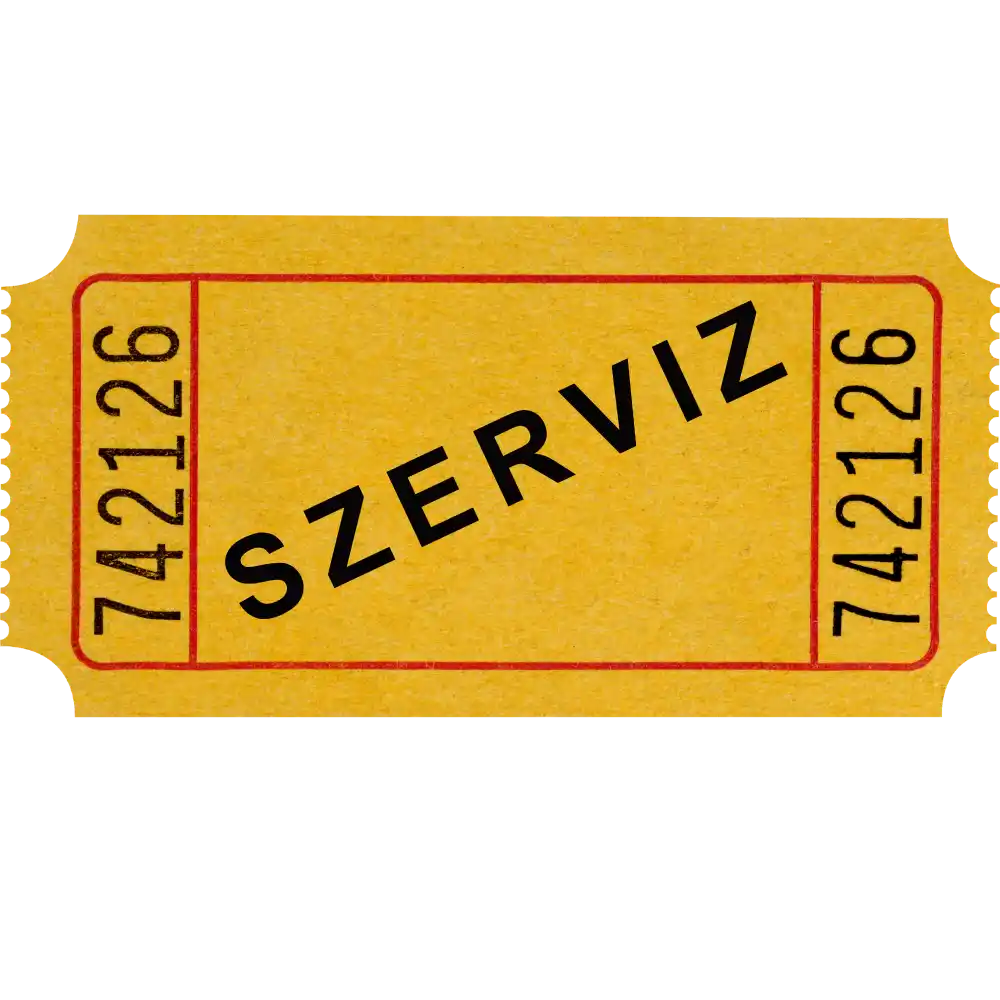 szervizjegy