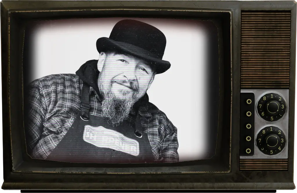 Rólam-portré retro stílusban